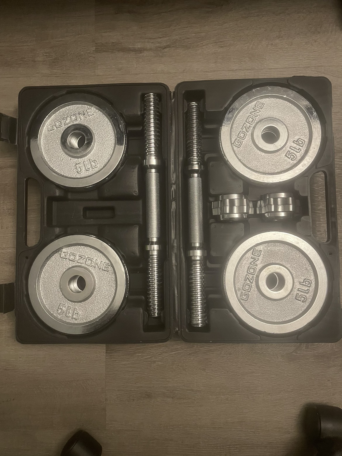 Go Zone weight lifting set