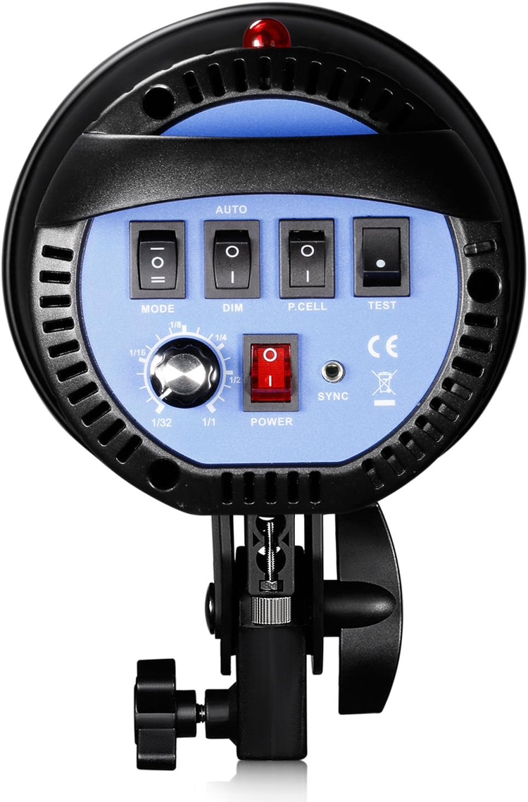 Neewer® 600W 5600K Bowens Mount Flash Strobe Light image indicator(3)