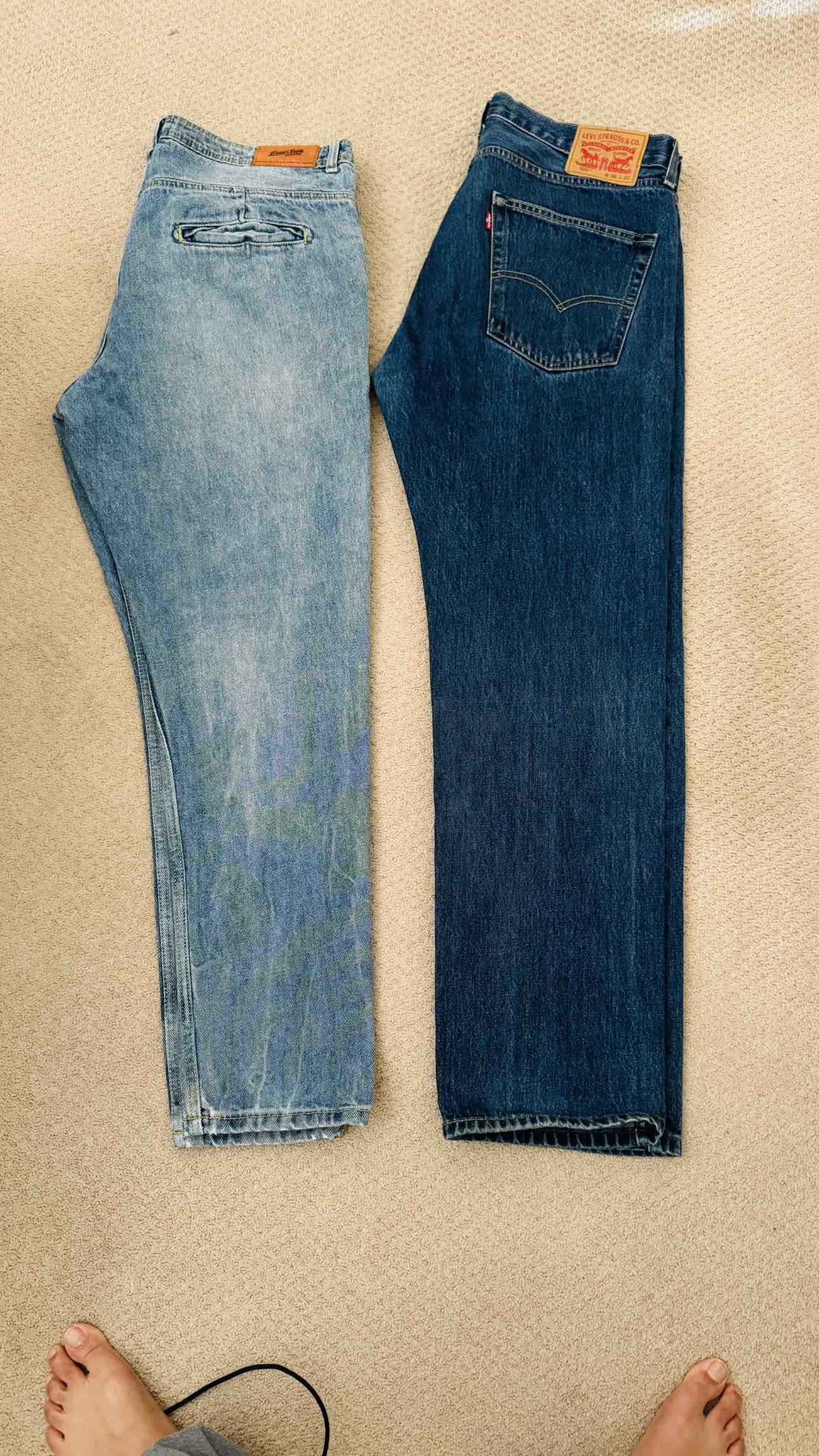 Men levies jeans waist 36 length 32 available till 25 thumbnail