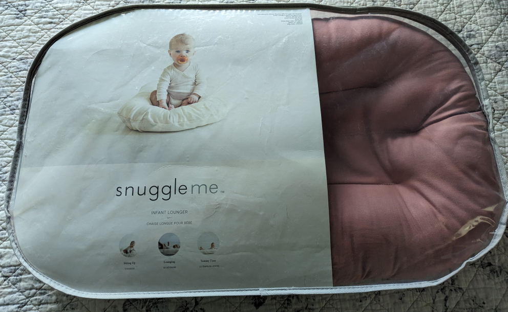 (LIKE NEW) Organic Infant Lounger - $180 VALUE!!! thumbnail
