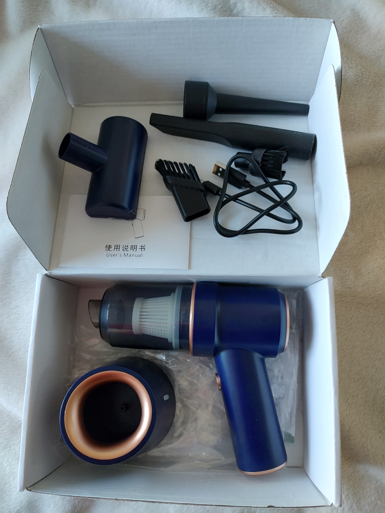 Portable mini vacuum cleaner image indicator(2)