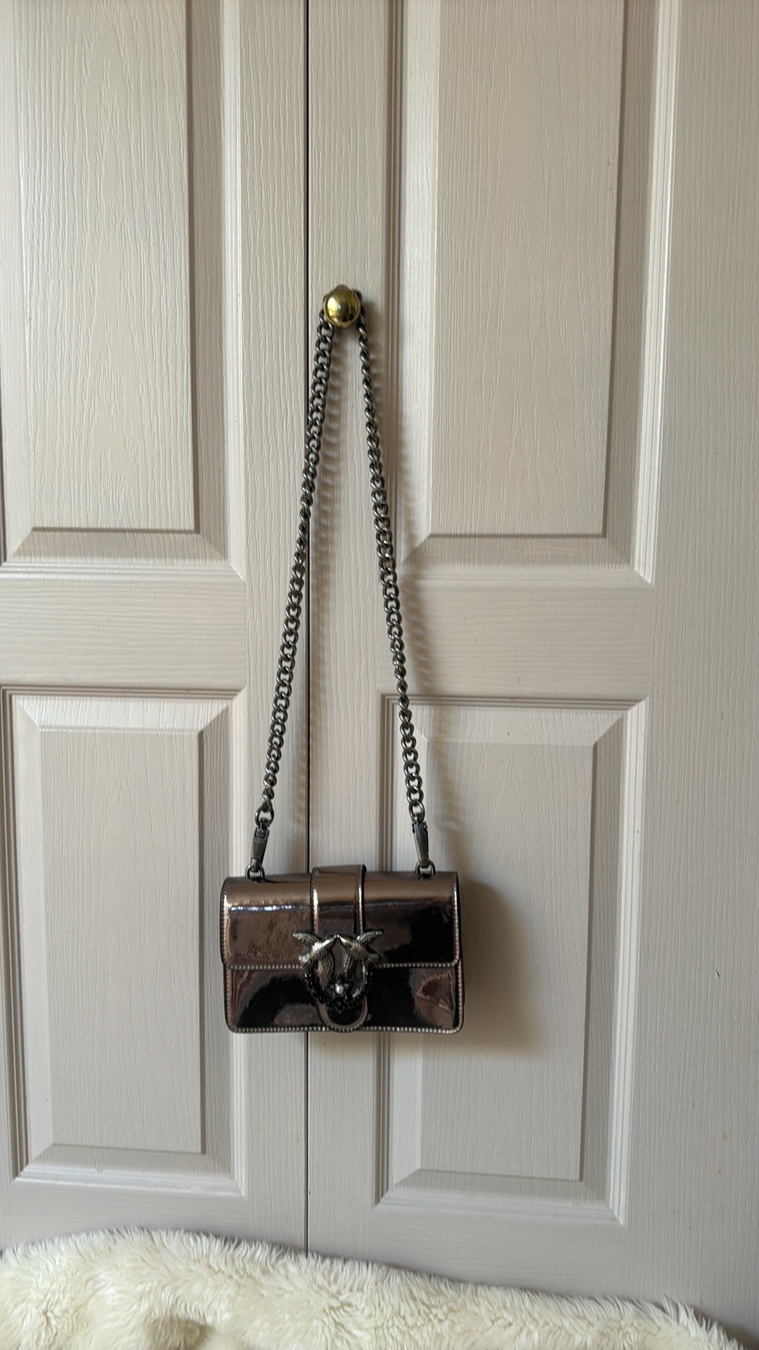 Pinko Love Chain Bag w/ Jewel - photo 2