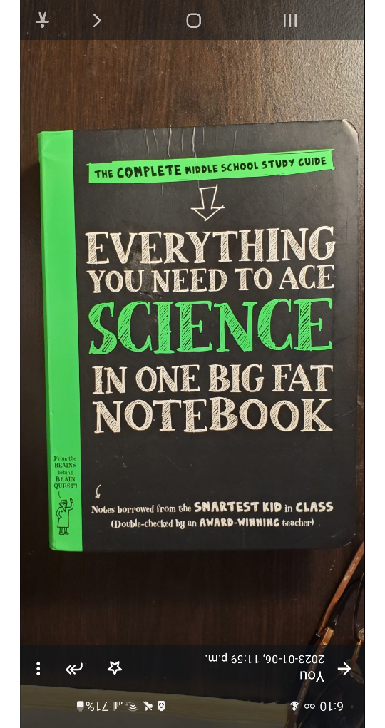 Grade 5 to 8 Science Book thumbnail