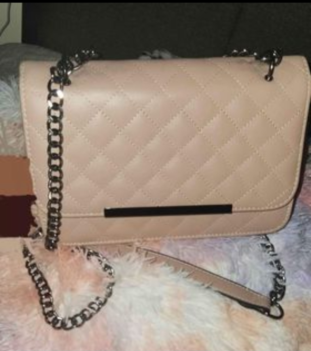 Ardene Dusty Pink Color Sling Bag