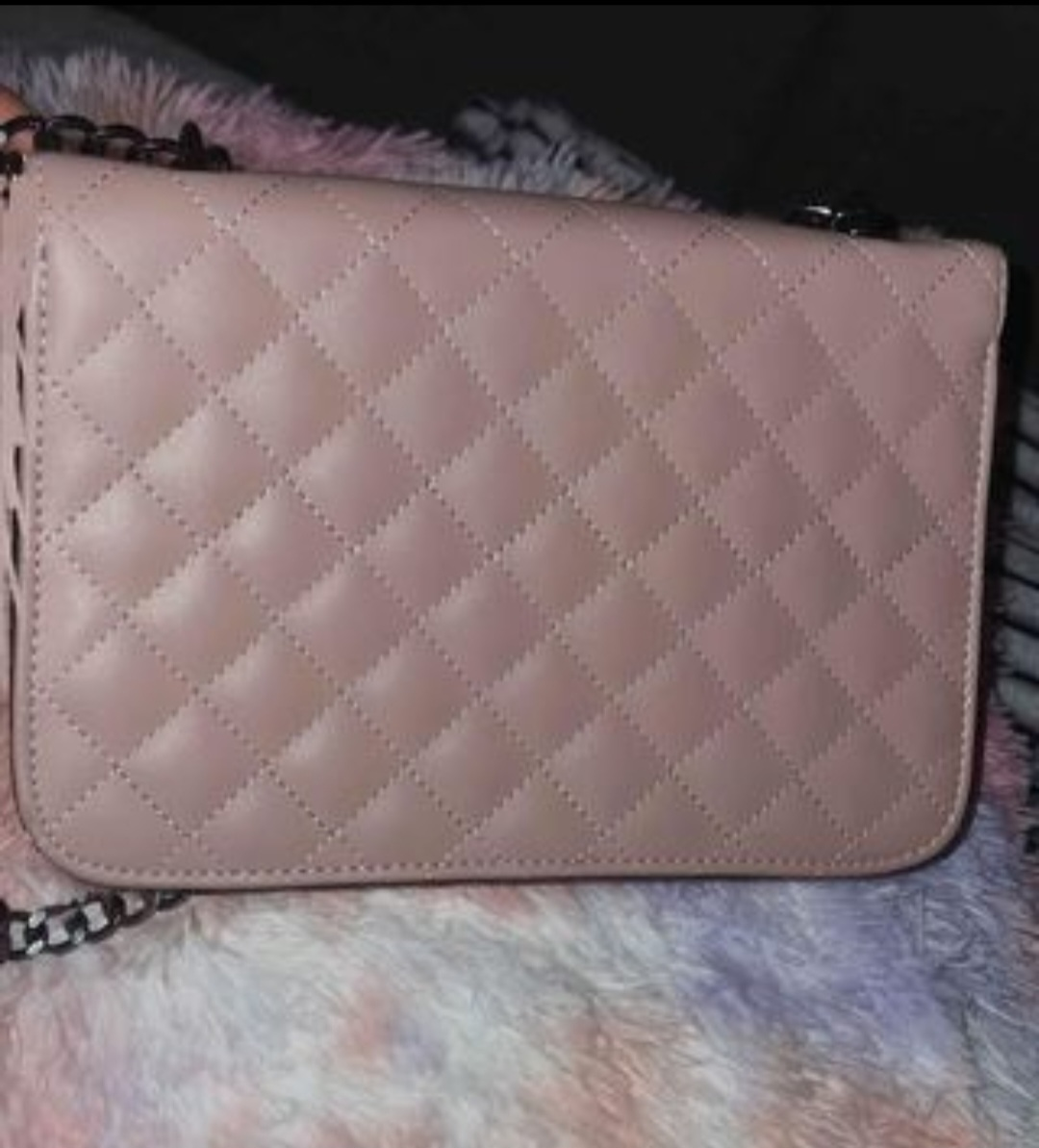 Ardene Dusty Pink Color Sling Bag - photo 3