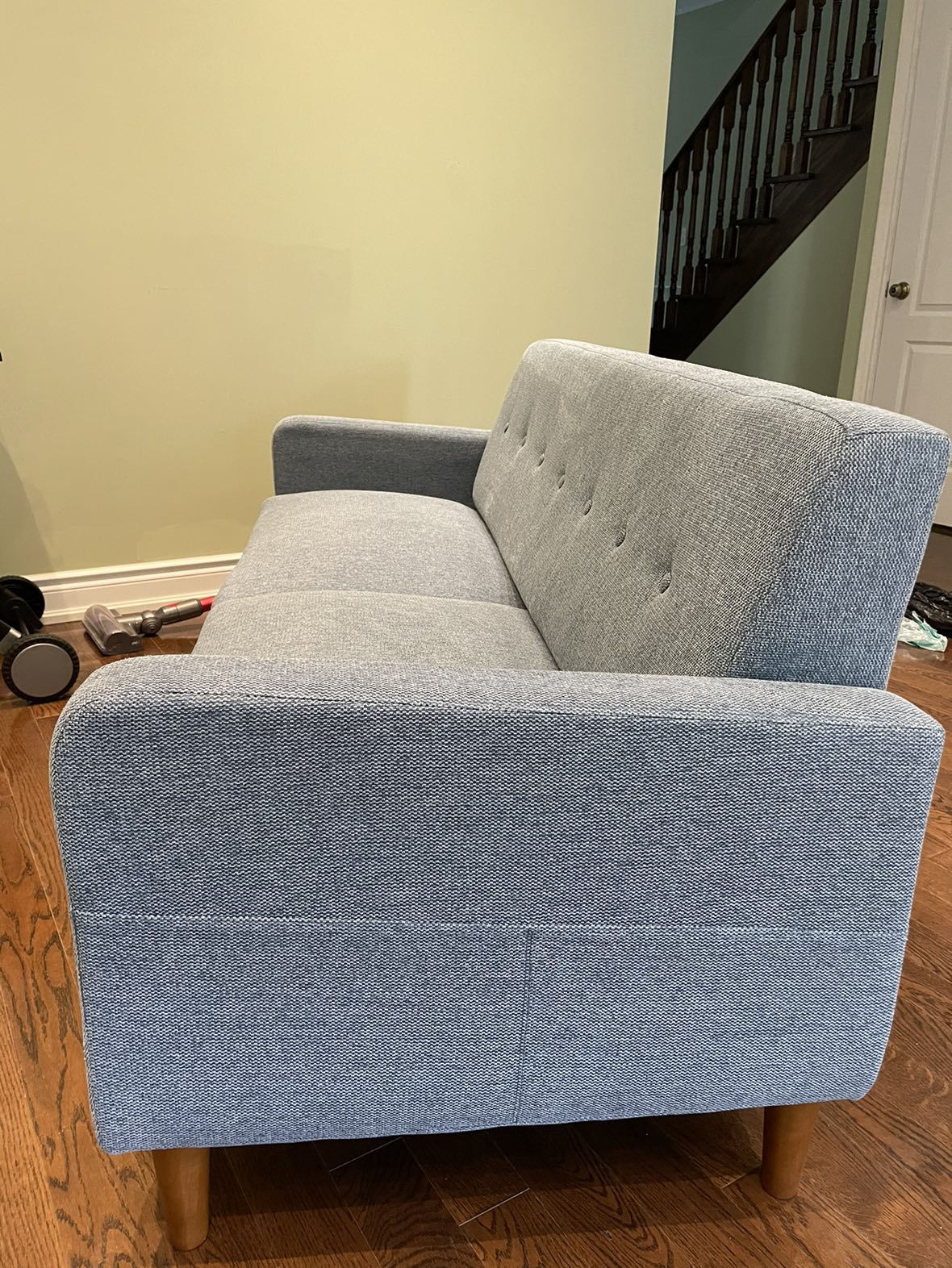 Beautiful sofa in light blue -450 image indicator(3)