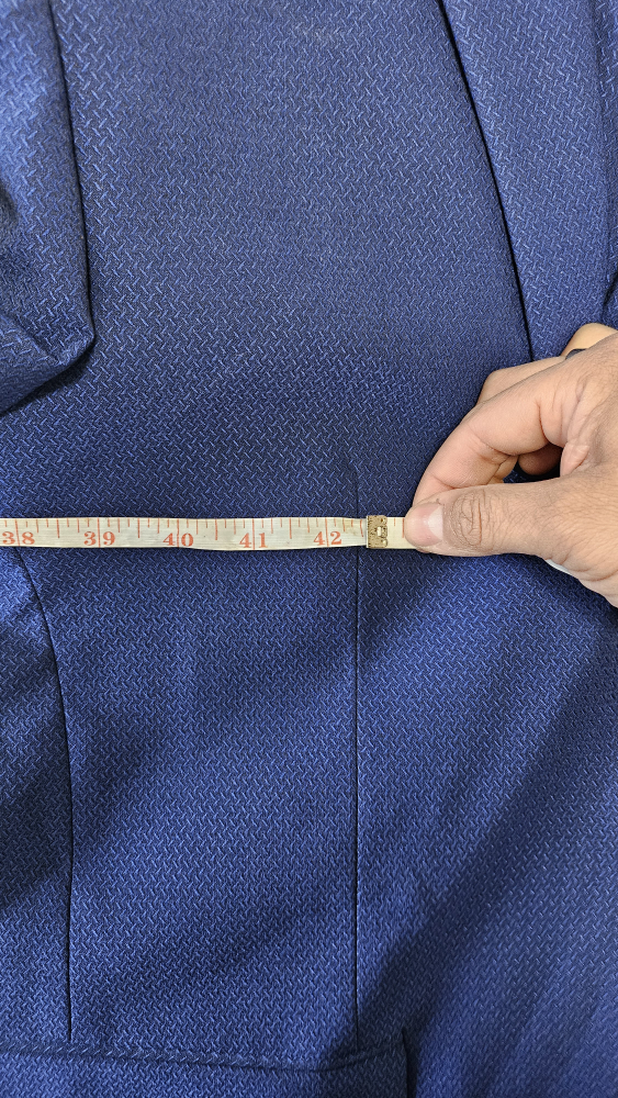 2 piece Royal blue wedding tuxedo with Bowtie image indicator(7)