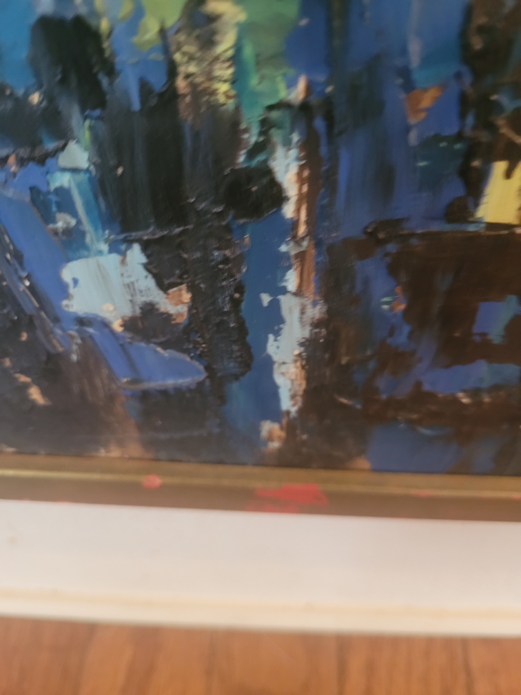 Local artist signed acrylic painting - photo 5