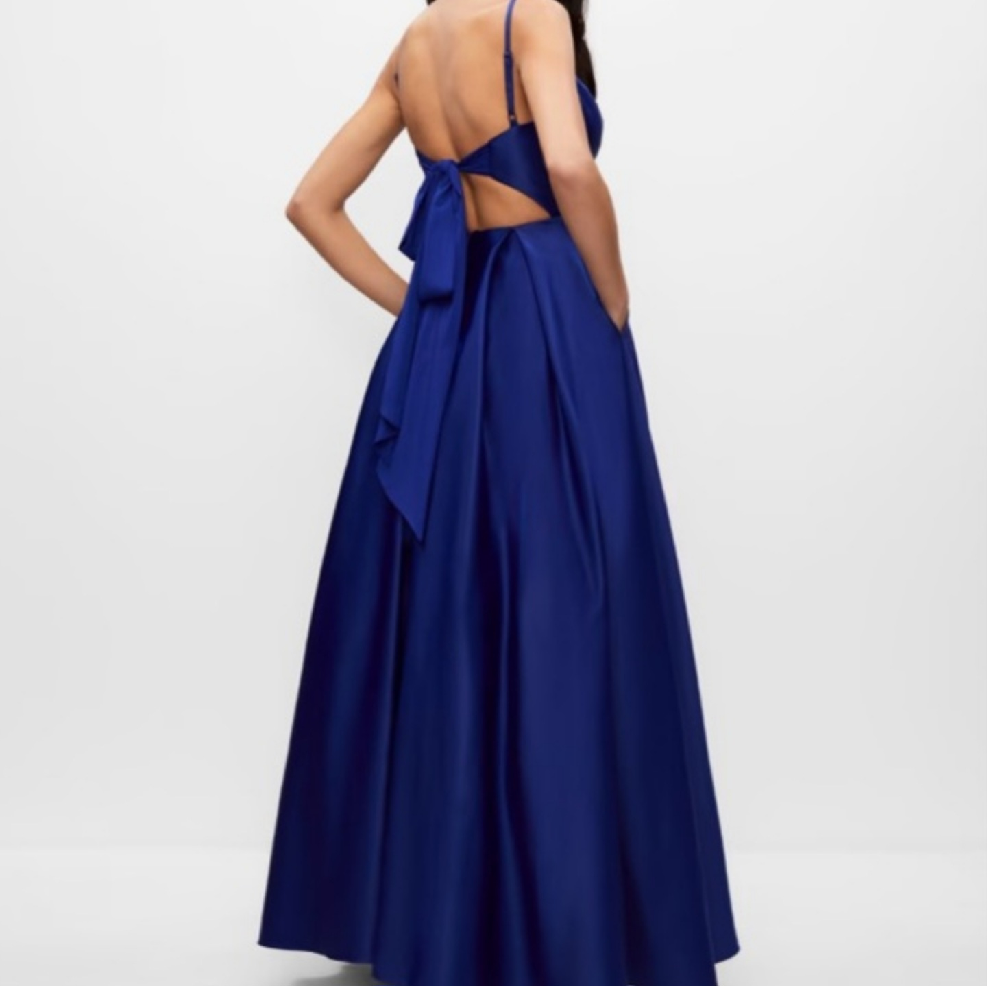 Navy Blue formal dress 👗 image indicator(2)