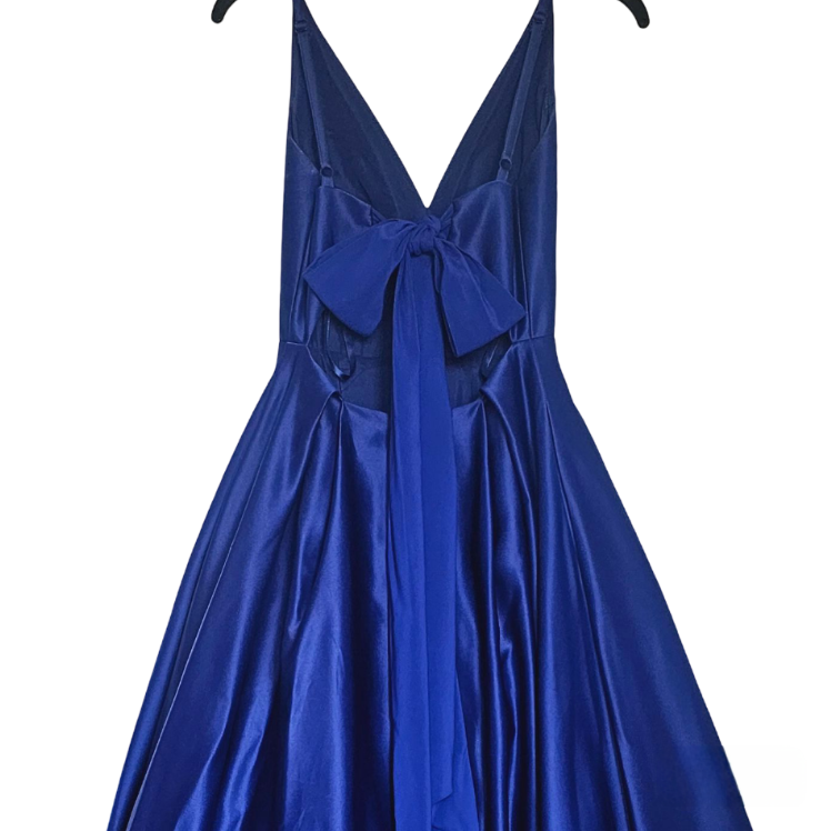Navy Blue formal dress 👗 image indicator(4)