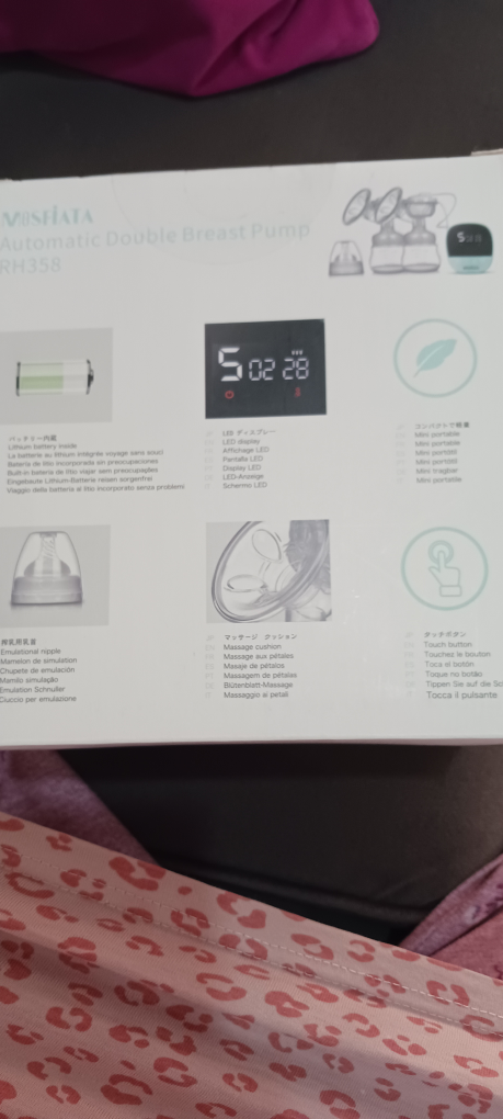 brand new automatic  double breaks pump image indicator(2)