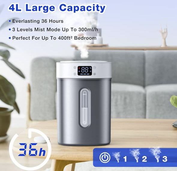 4L LED Humidifier - photo 3