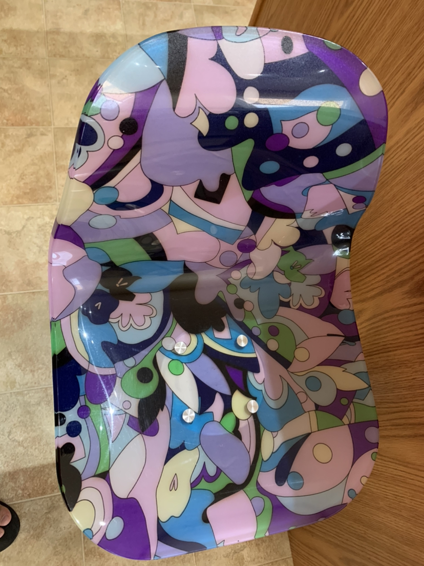 🥕Powell Jolene Abstract Barstool🥕 image indicator(4)