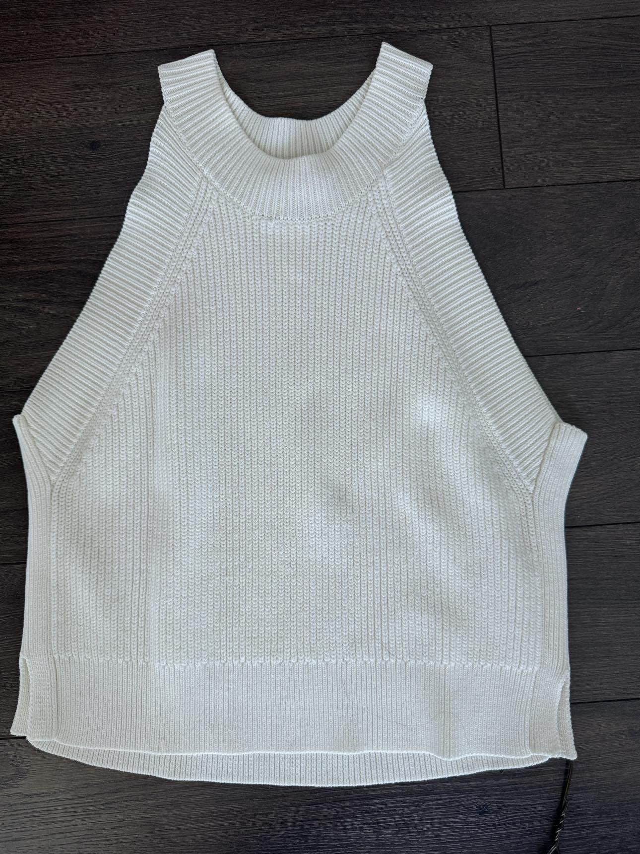 Aritzia Wilfred Medium Crevier Knit Top Citrico 58258 thumbnail