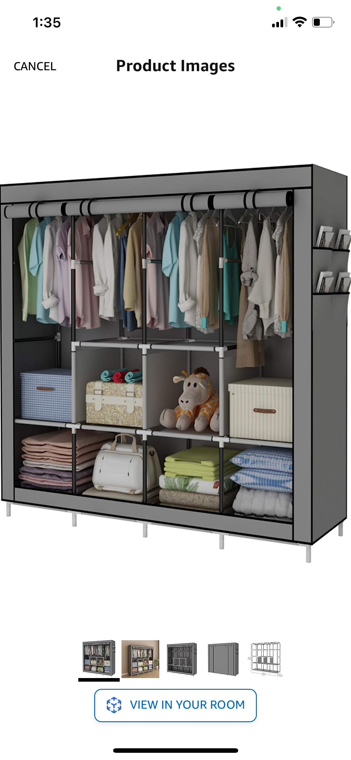 Portable closet
