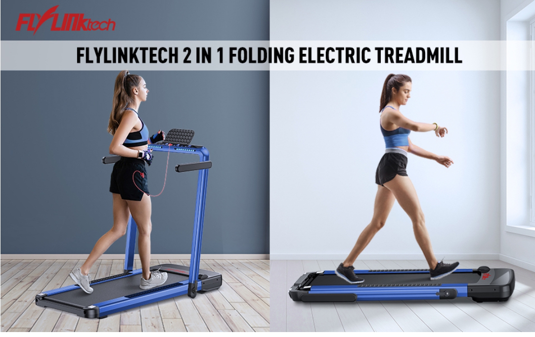 2 in 1 Foldable Treadmill