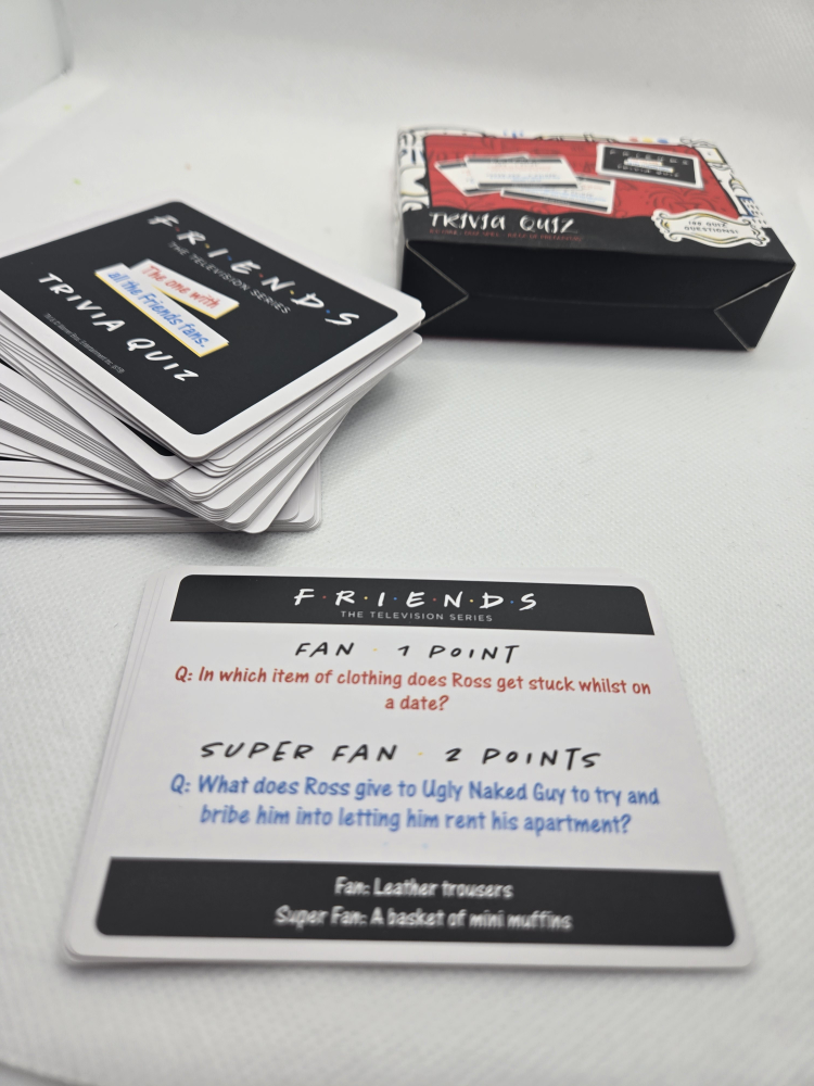 friends trivia quiz cards - photo 4
