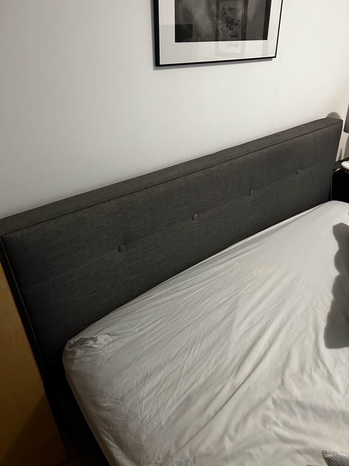 King Size Platform Bed with Storage