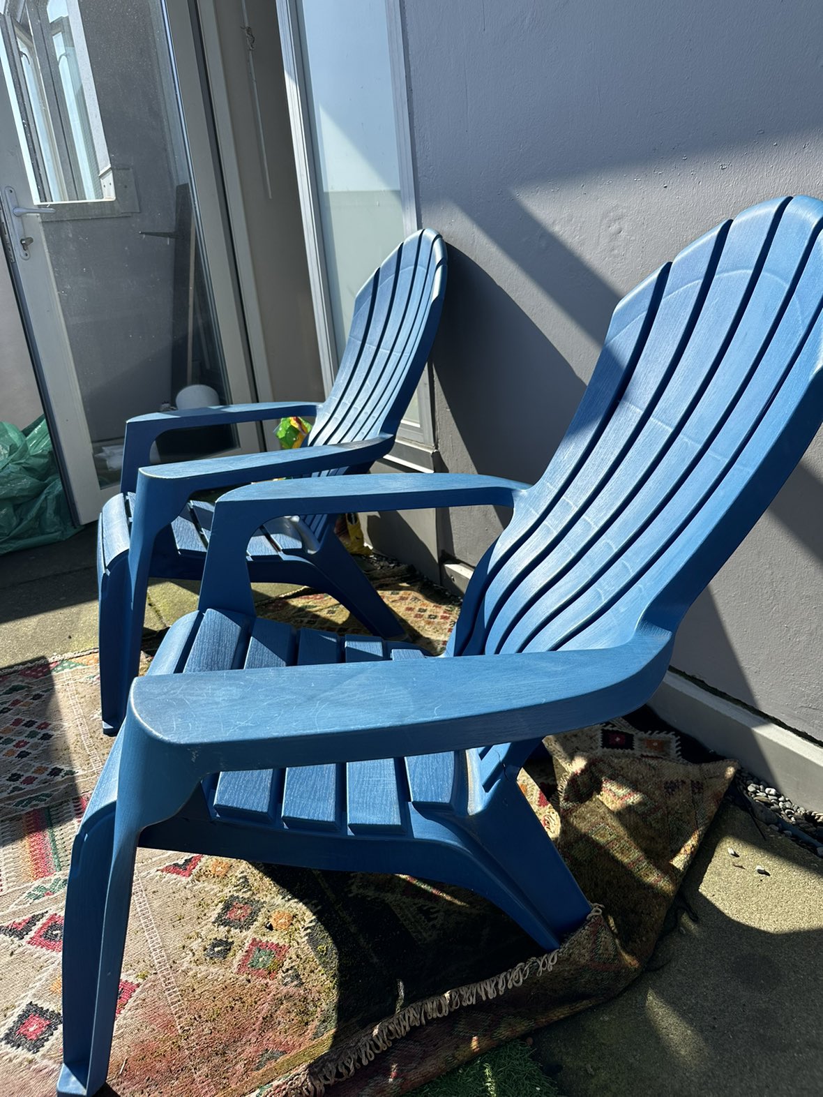 Blue Patio Chairs - photo 2