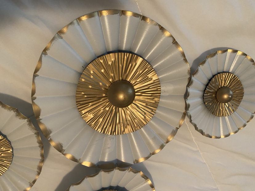 Metal contemporary 3D wall hanging - photo 3