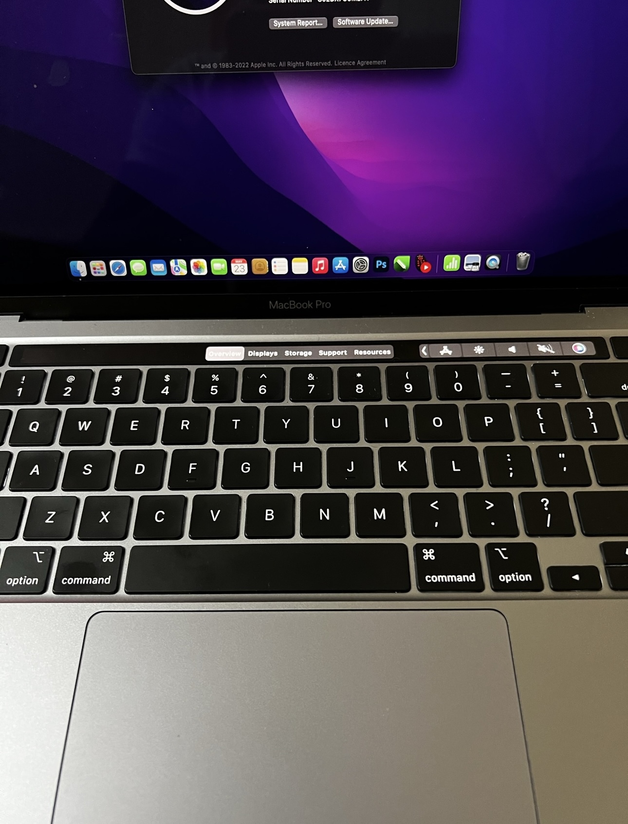 2020 MacBook Pro 13 inches image indicator(4)
