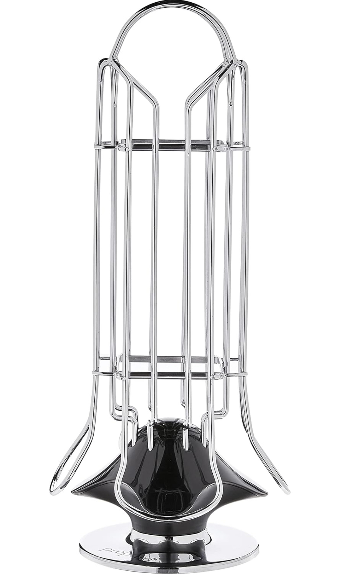 Espresso Capsules holder, Spins 360-degrees, small, Black - photo 2
