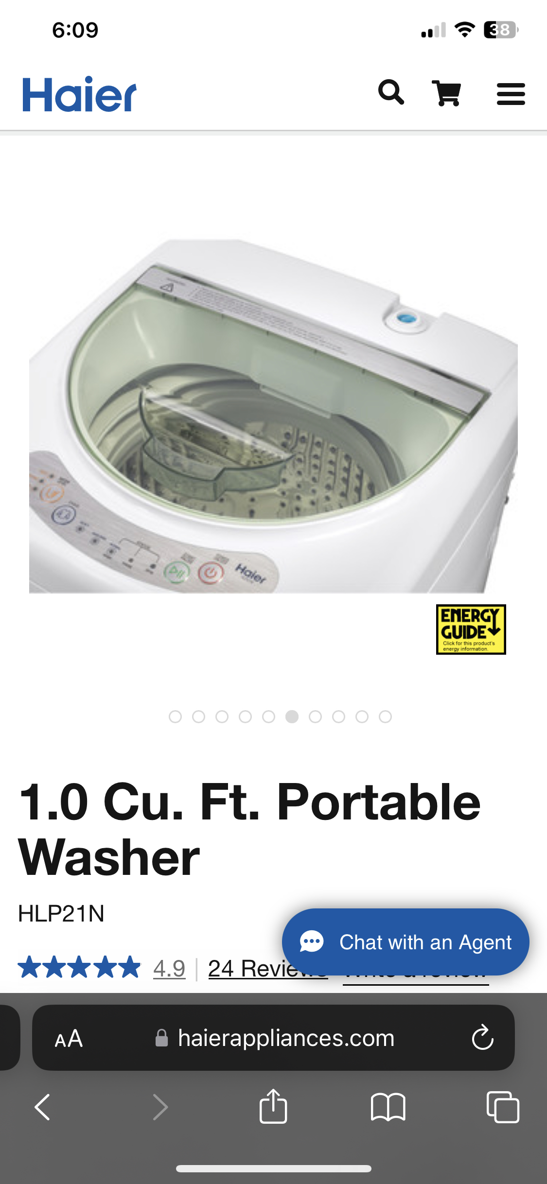 Portable washer - photo 2
