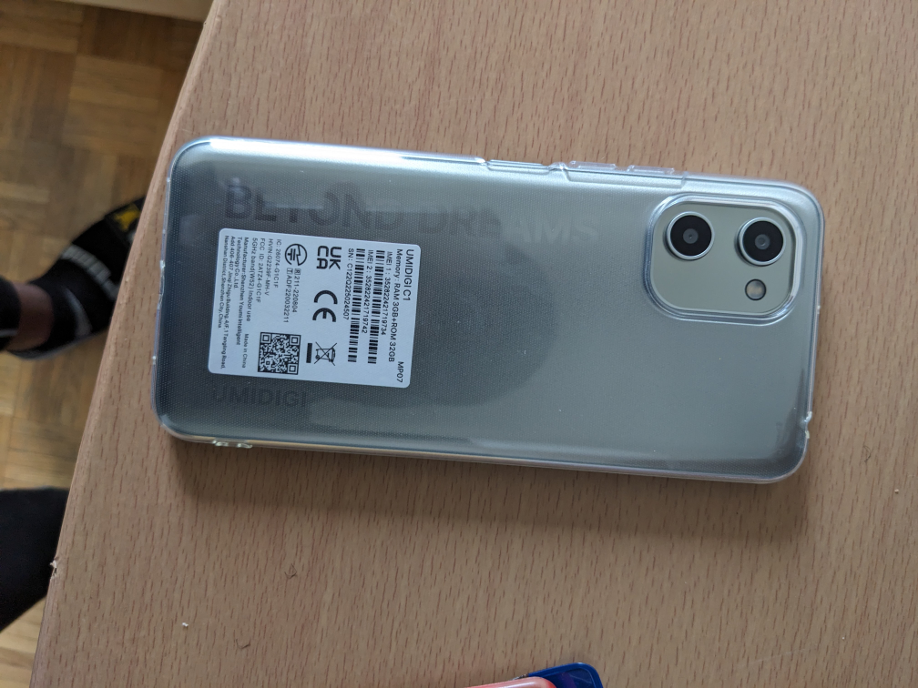 Android phone UMIDIGI C1 series image indicator(2)