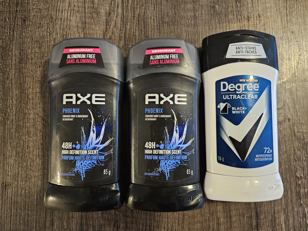 New Axe and Degree Deodorants thumbnail