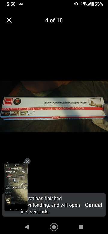 monster mini projector with 2 screens - photo 3