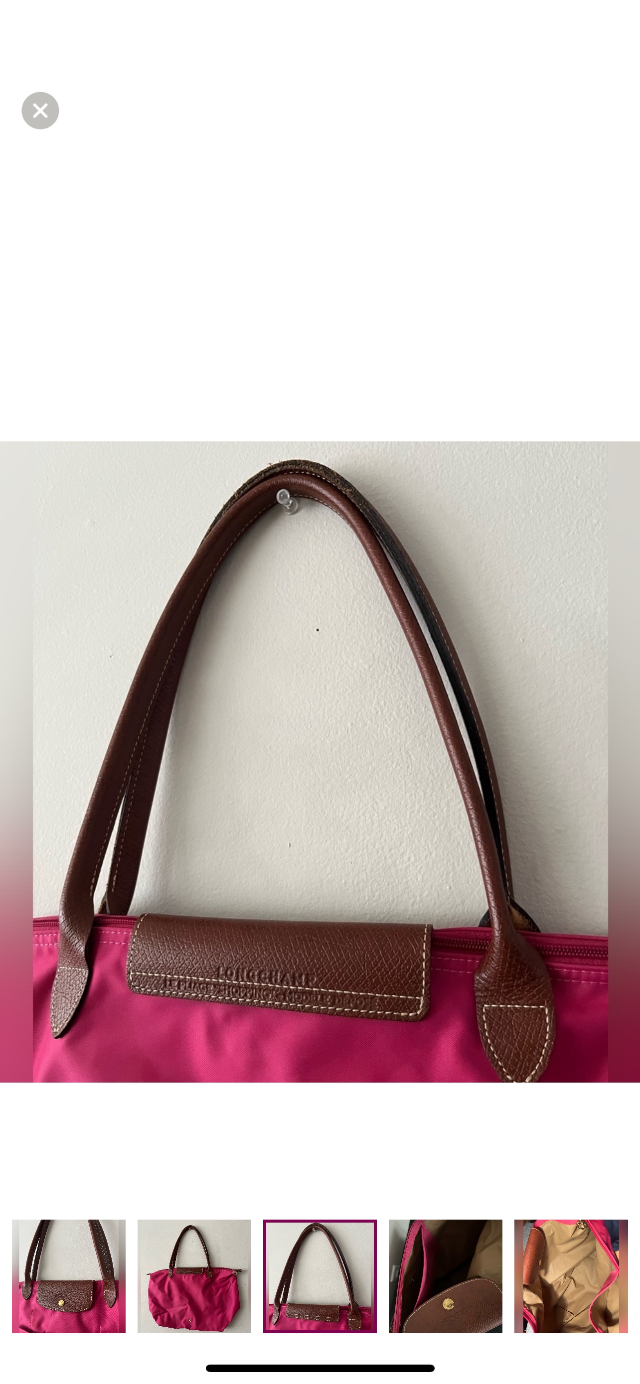 Free gift w/ purchase with LONGCHAMP shoulder bag image indicator(5)