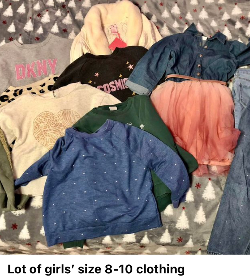 Girls clothing size 8-10