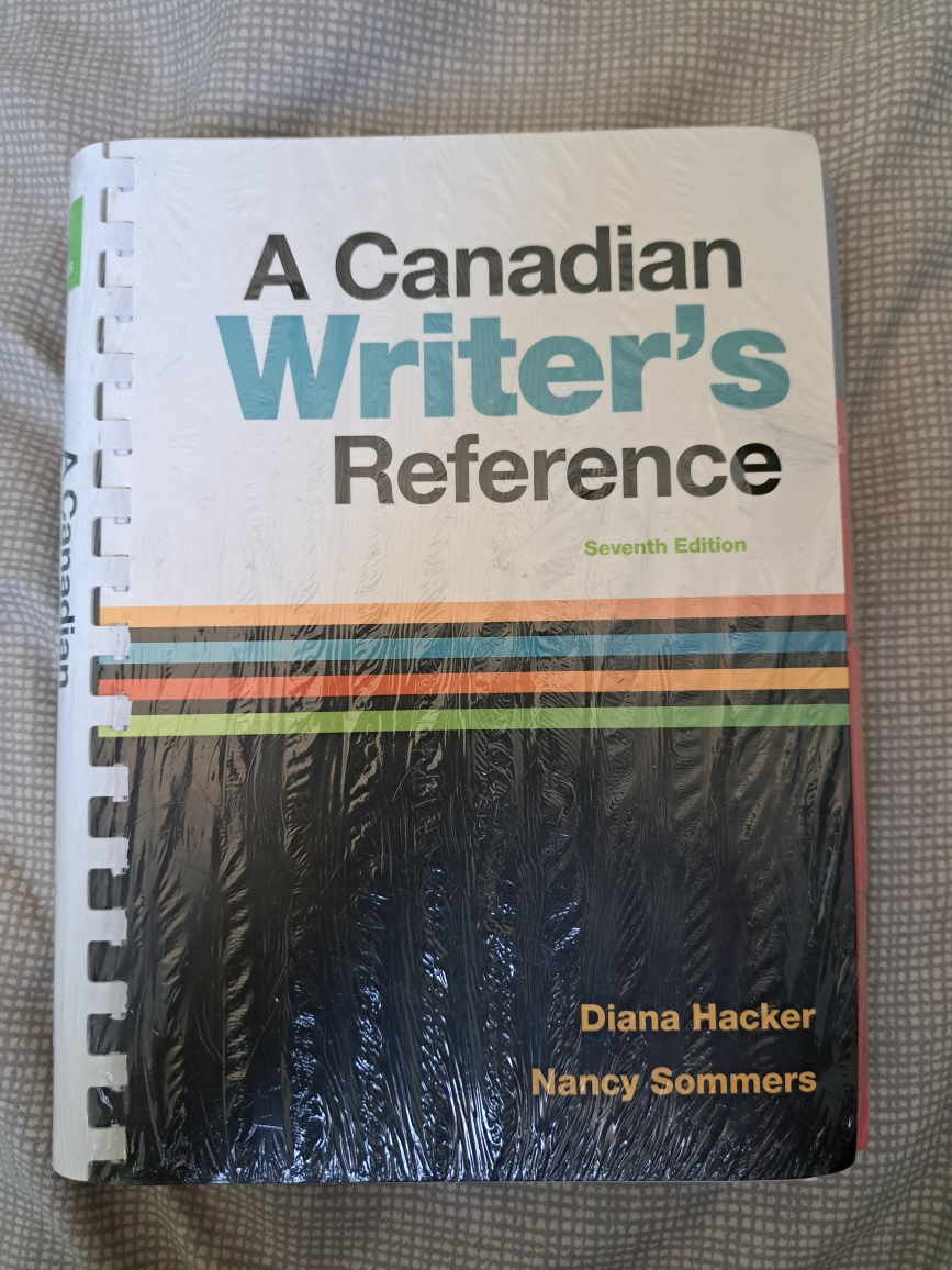 A CANADIAN WRITER'S REFERENCE MLA 2021/ APA 2020 UPDATED