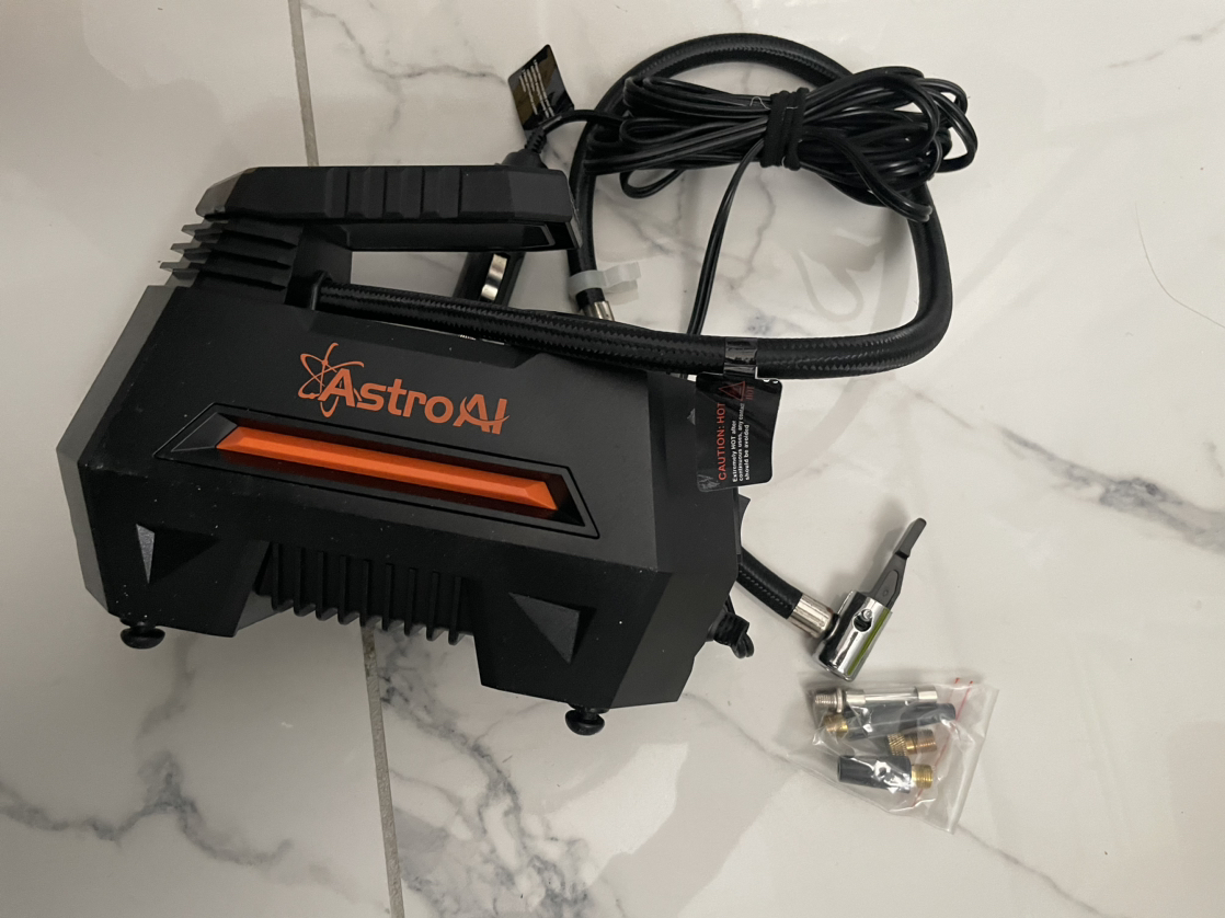 Astro AI tire inflator air pump - photo 2