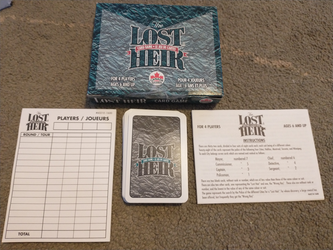 Lost Heir card game thumbnail
