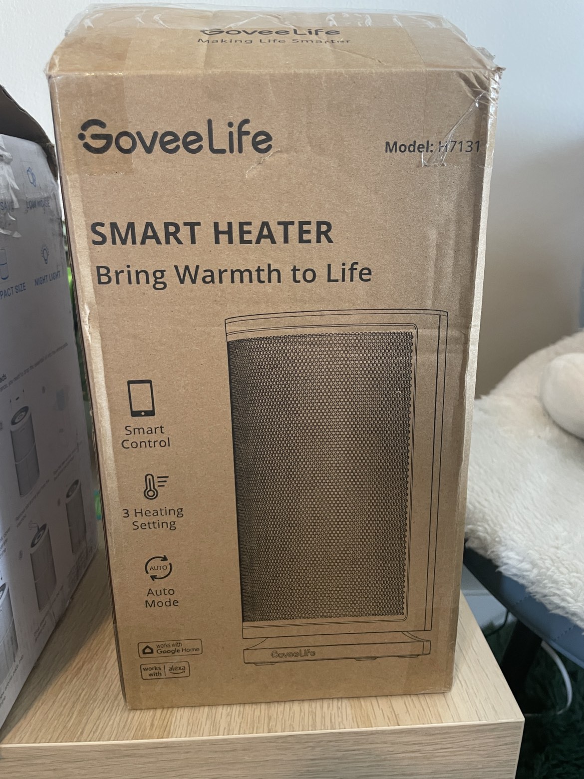 Smart electric space heater