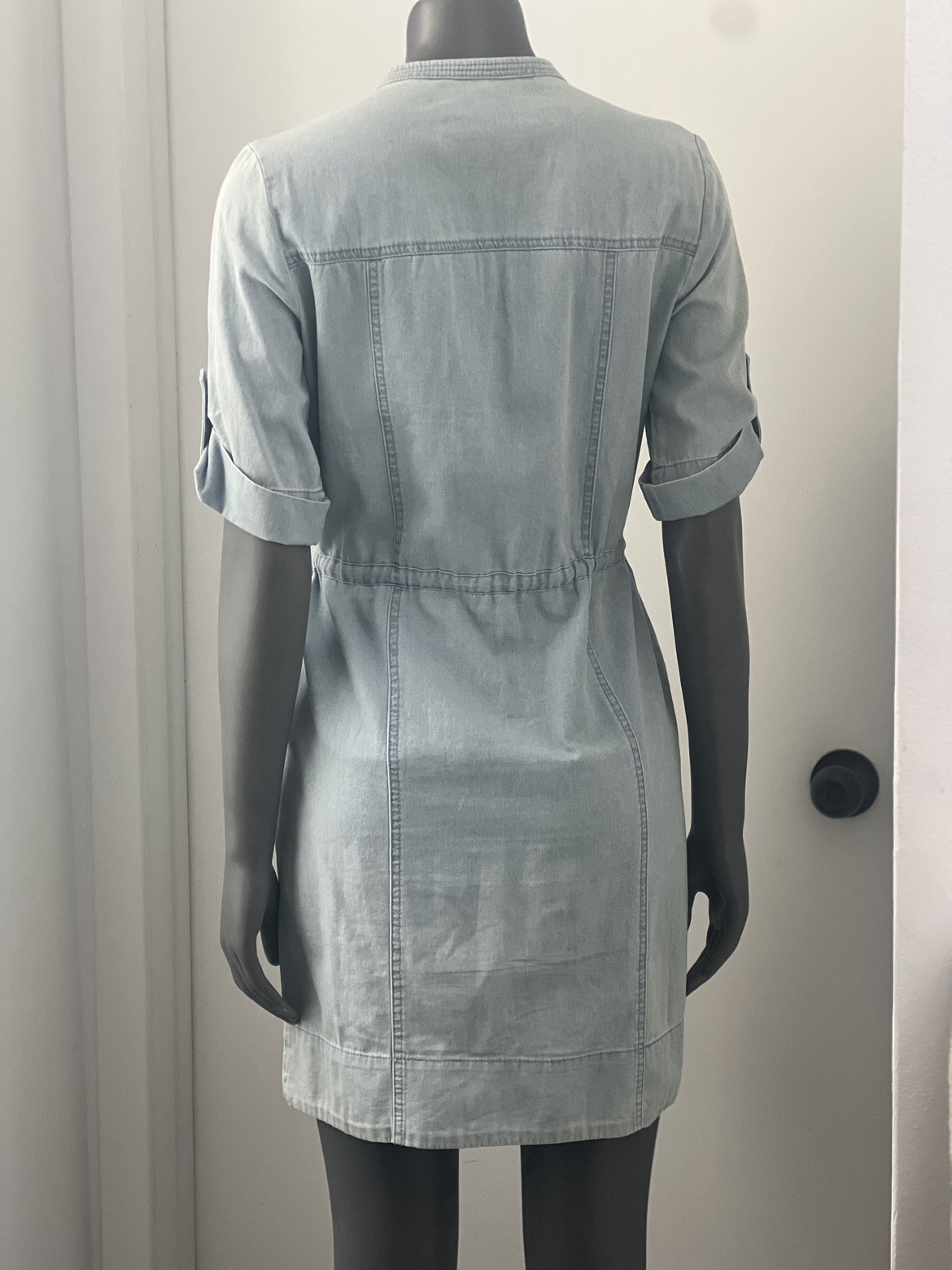 Michael Kors denim shirt dress image indicator(2)