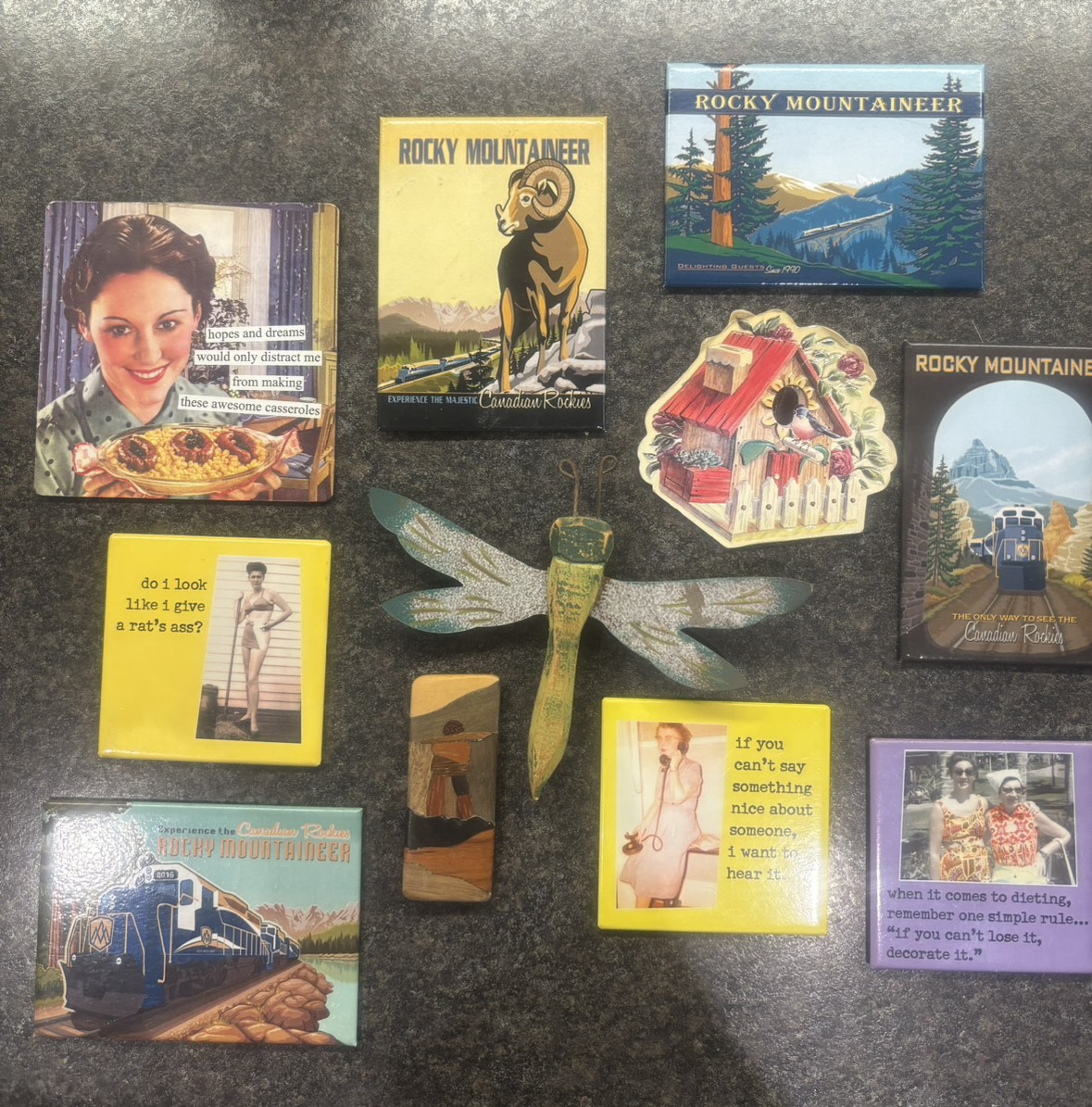 Assorted magnets