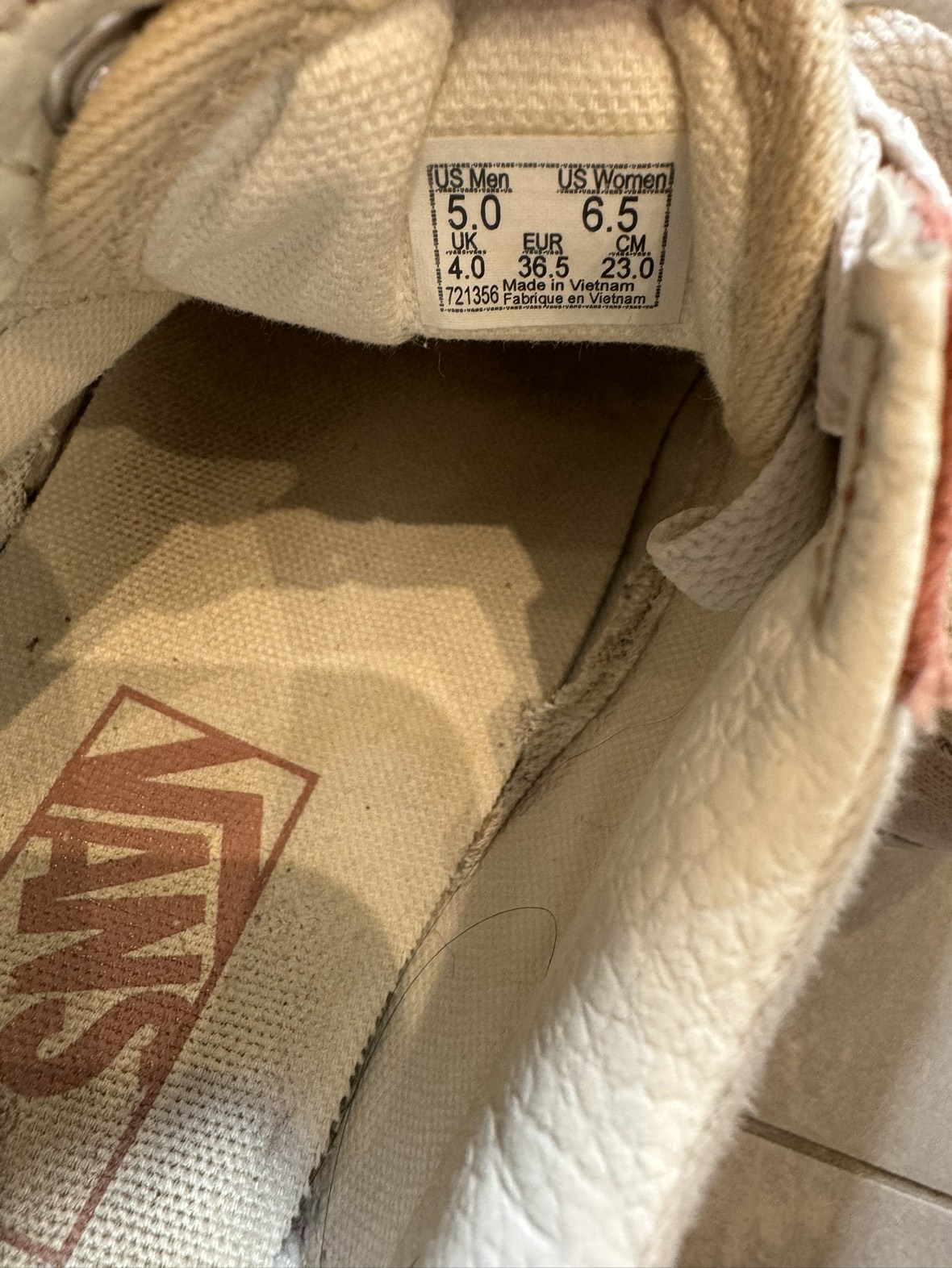Vans platform image indicator(3)