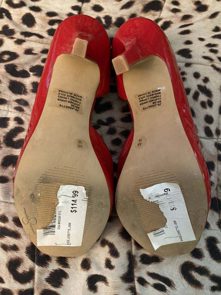 New Red patent leather shoes - photo 4