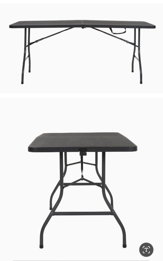 [MOVE OUT SALE] 6 ft foldable table with handle - photo 4