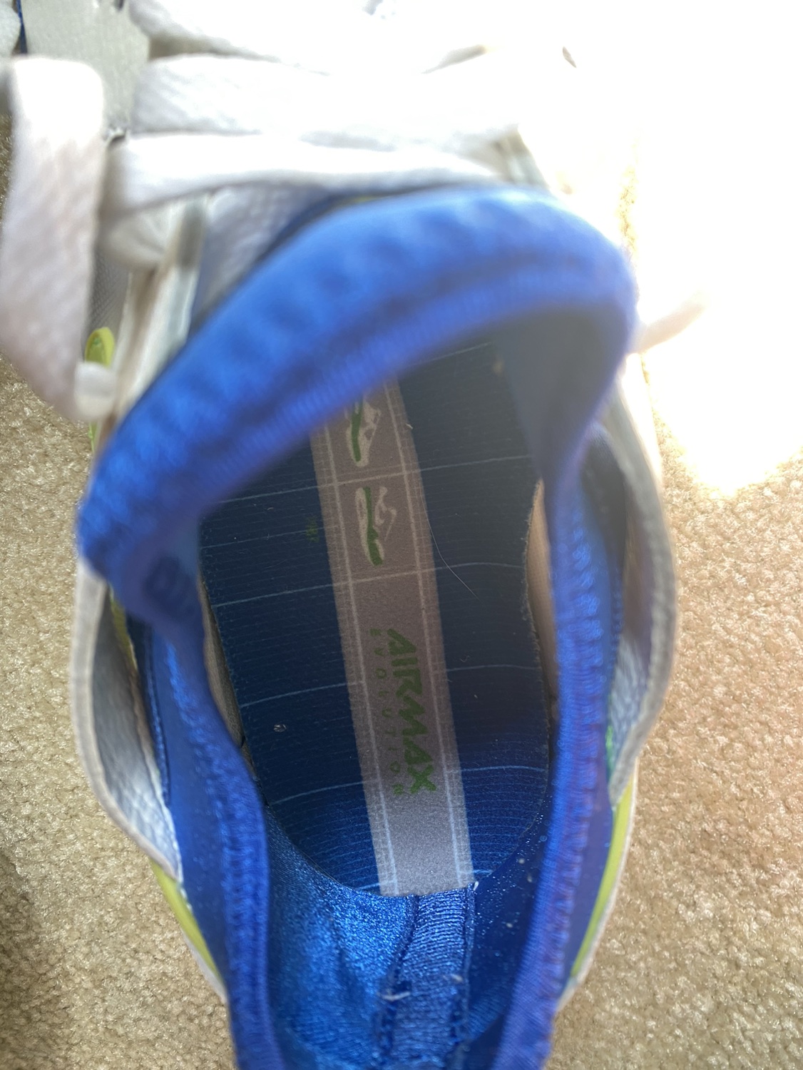 Nike Air Max 93 Blue / Volt 2003 (Size 9) image indicator(4)