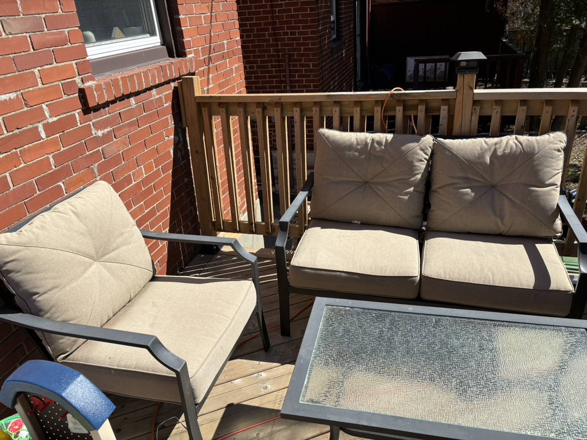 Outdoor patio set - photo 3