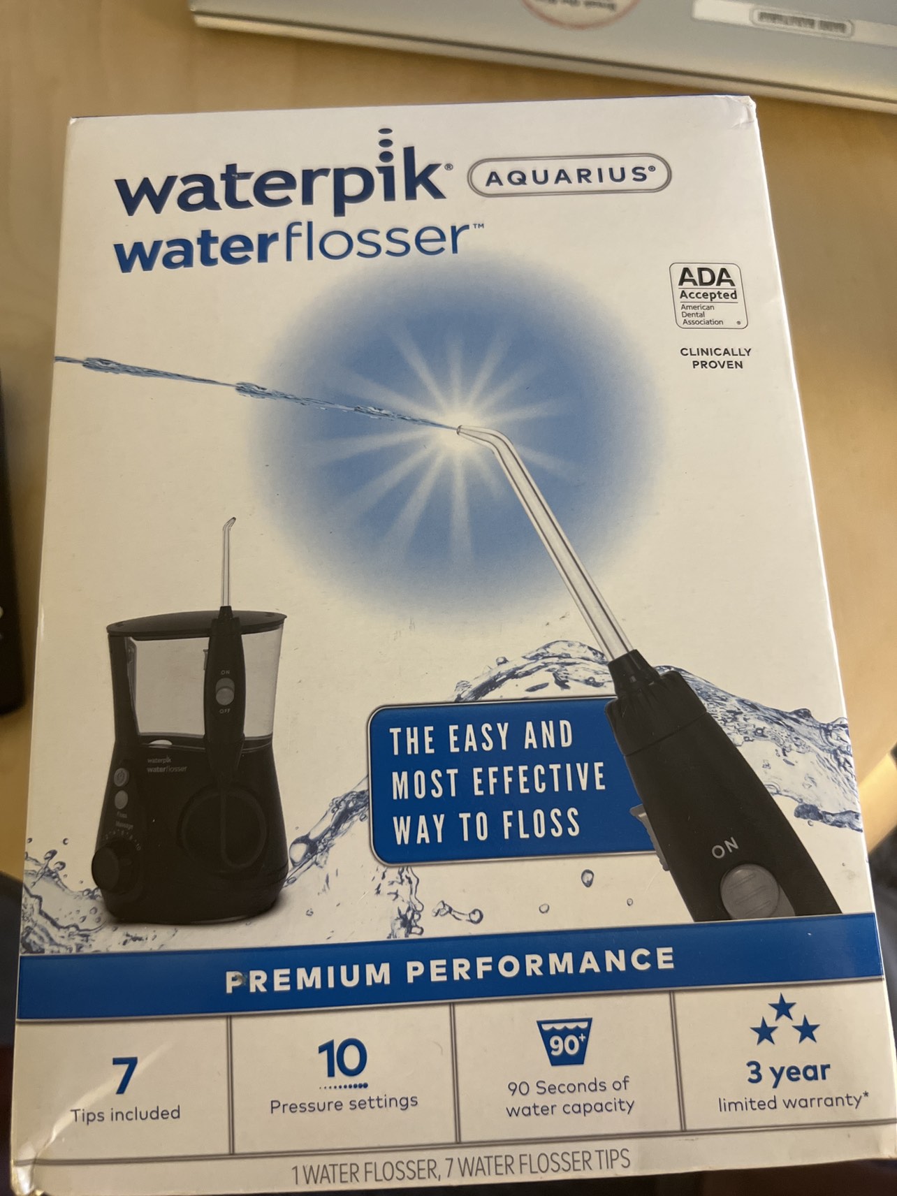 Waterpik waterflosser - brand new unopened