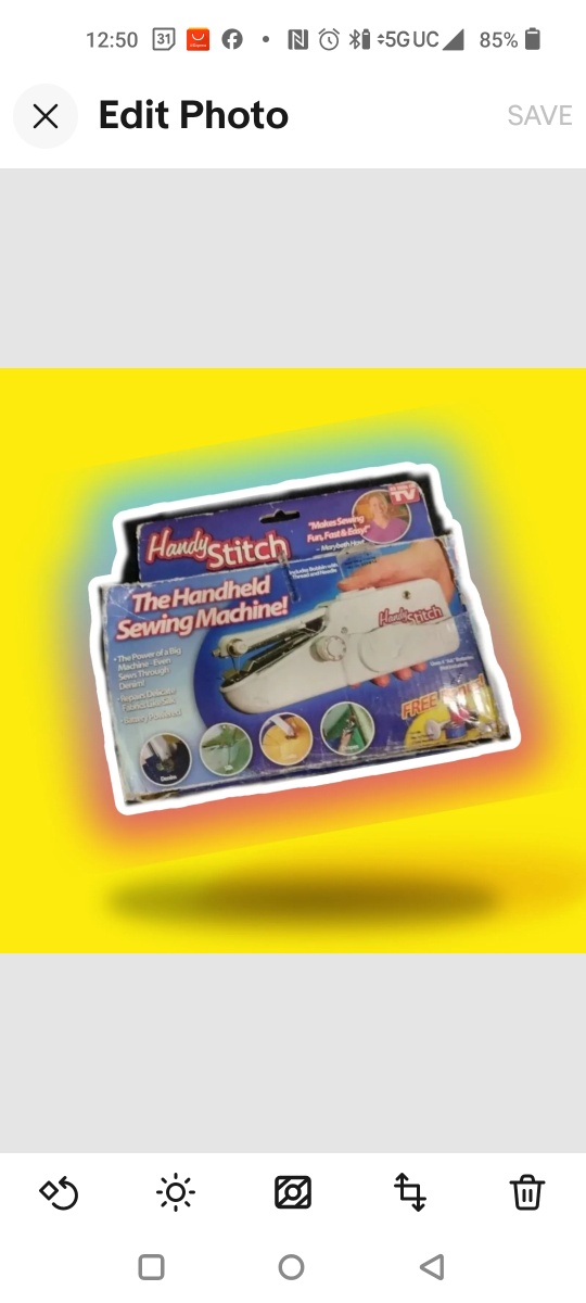 As Seen On Tv/HandyStitch Portable Sewing Device/25 Spools - photo 5