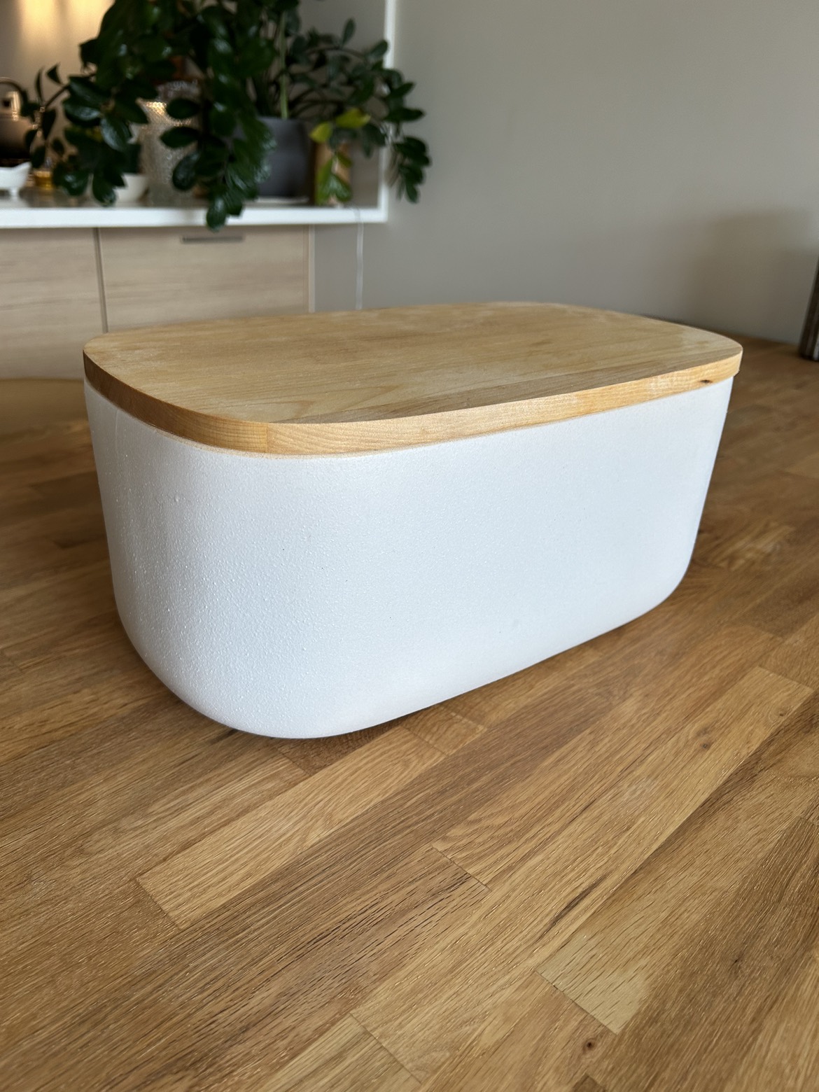 WestElm Bread Box with lid as cutting board - photo 2