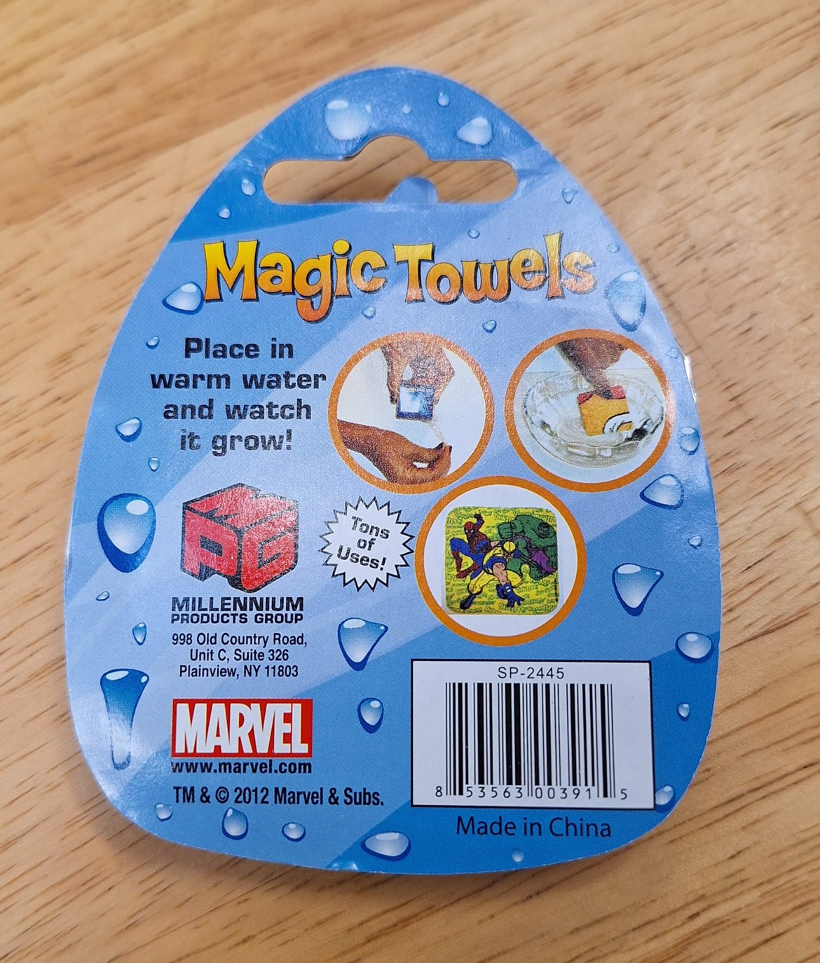 Different Marvel Heroes Magic Pop Up Towel Wash Cloths image indicator(5)