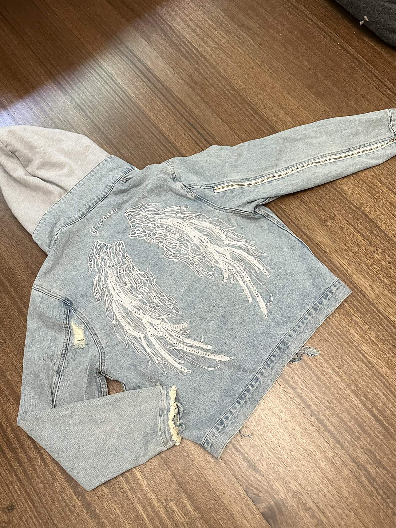 Women denim jacket - photo 3