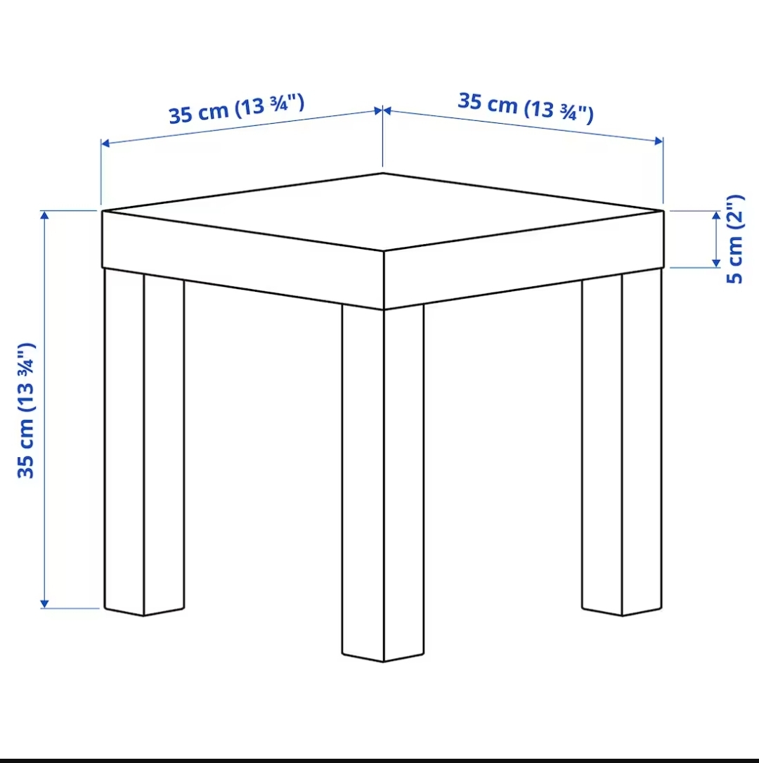 [MOVE OUT SALE] IKEA side table 35 × 35 cm - photo 2