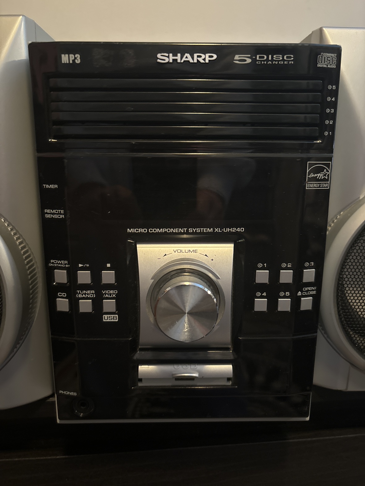 #Freecycle SHARP 5Disk Track Sound Stereo & MP3 image indicator(2)